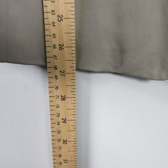 Club Monaco Women's Blazer 2 Gray One Button Cotton Blend Office Suit Career 444 - Picture 10 of 11